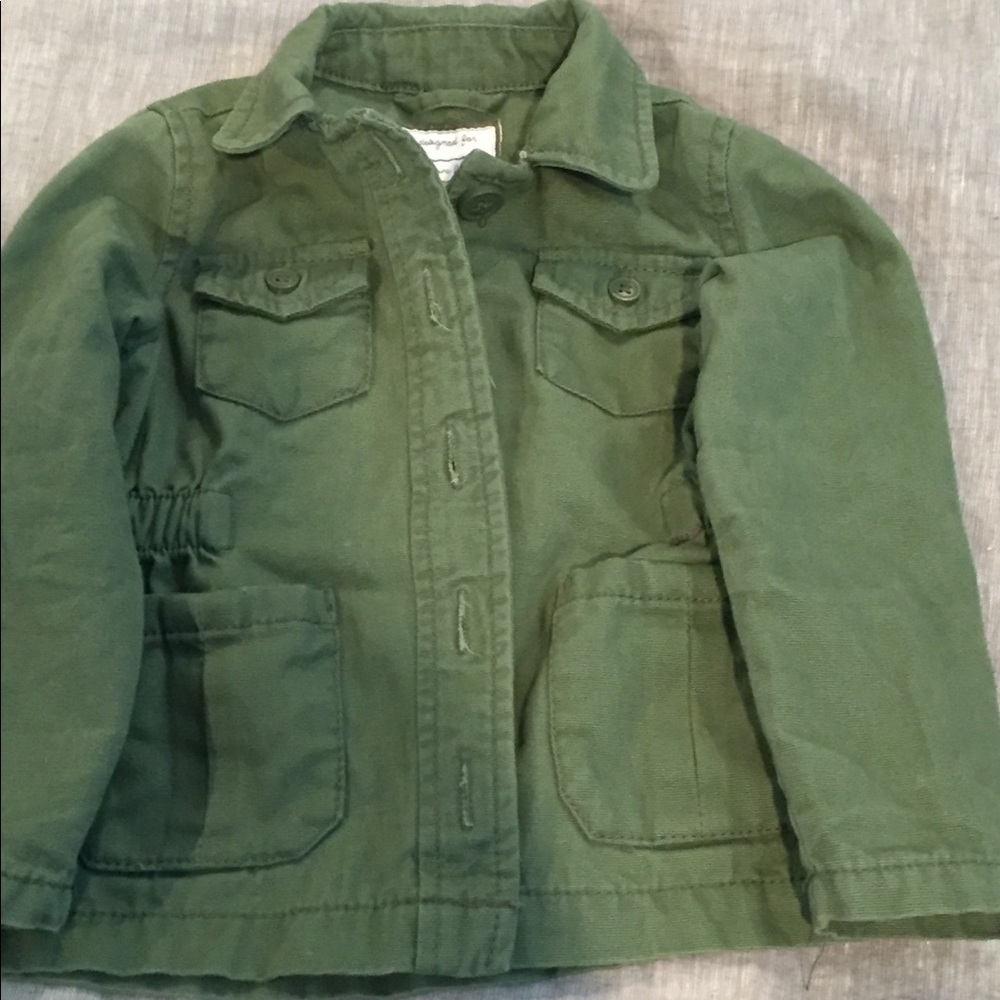 Gymboree toddler army green jacket